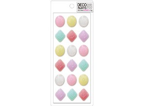 ［マインドウェイブ］77061 デコパーツシール キャンディー [10入]