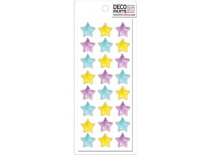 ［マインドウェイブ］77065 デコパーツシール スター [10入]