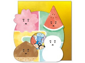 ［マインドウェイブ］78321 にっぽん いっぱい 和紙シール きせつ [10入]