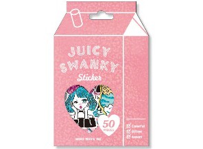［マインドウェイブ］78613 ジューシースワンキーステッカー ガーﾘｰ [10入]