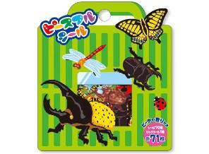 ［マインドウェイブ］78630 ピースフルシール 昆虫コレクション [10入]