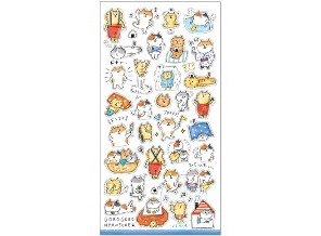［マインドウェイブ］77891 ペタンコシール にゃんすけの日常 2 [10入]