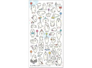 ［マインドウェイブ］78215 ペタンコシール くまおさん [10入]