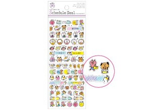 ［マインドウェイブ］75588 スケジュールシール ミックス 4 [10入]