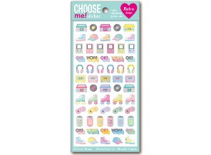 ［マインドウェイブ］21801 CHOOSE me! sticker Retro [10入]