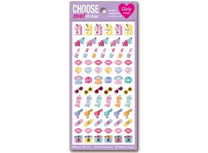 ［マインドウェイブ］21806 CHOOSE me! sticker Girly [10入]