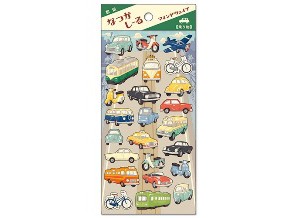 ［マインドウェイブ］79036 なつかしーる 乗り物 [10入]