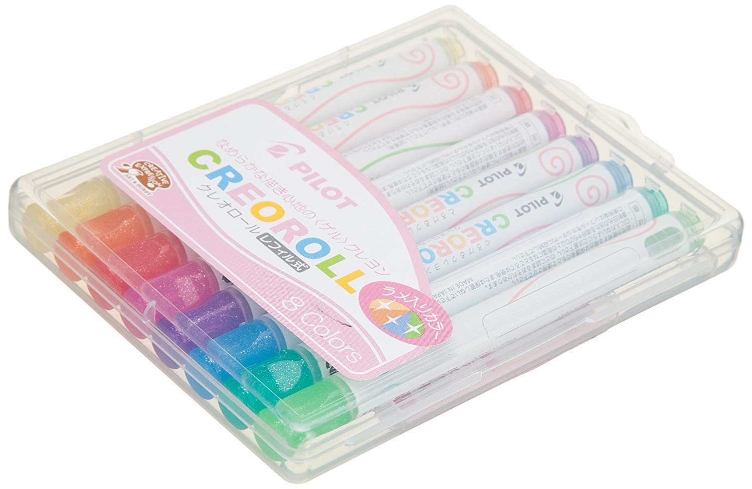 ［パイロット］クレオロール ラメ入りカラー 8SET