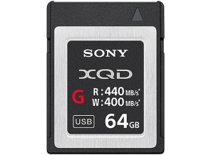 ［SONY］XQDメモリーカード QD-G64E