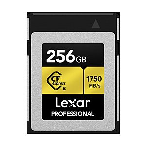 ［レキサー］LCFX10-256CRB CFexpressカード