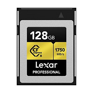 ［レキサー］LCFX10-128CRB CFexpressカード