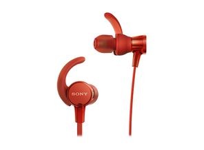 ［SONY］密閉型インナーイヤーレシーバー MDR-XB510AS Rレッド