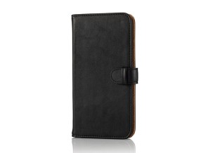 ［エレコム］PM-A15LPLFDSNBK iPhone6s(6)Plus用ソフトレザーカバー/スナップ