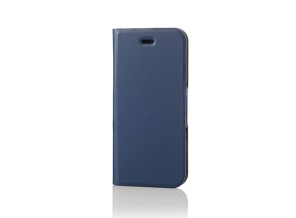 ［エレコム］PM-A15PLFUMBU iPhone 6s / 6用ソフトレザーカバー/薄型