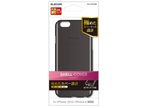 ［エレコム］PM-A15PVKBK iPhone 6s / 6用シェルカバー/極み
