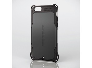 ［エレコム］iPhone 6s / 6用ZEROSHOCKケース PM-A15ZEROBK