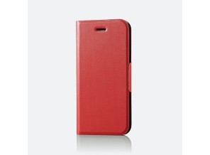 ［エレコム］PM-A16MPLFUMRD iPhone7用ソフトレザーカバー