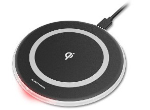 ［多摩電子］TWC01K Ｑｉ対応充電器 ブラック