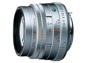［PENTAX］SMCP FA 77mm F1.8 Limited シルバー