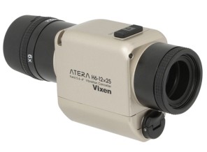 ［ビクセン］単眼鏡 ATERA（アテラ） H6-12X25 シャンパンゴールド