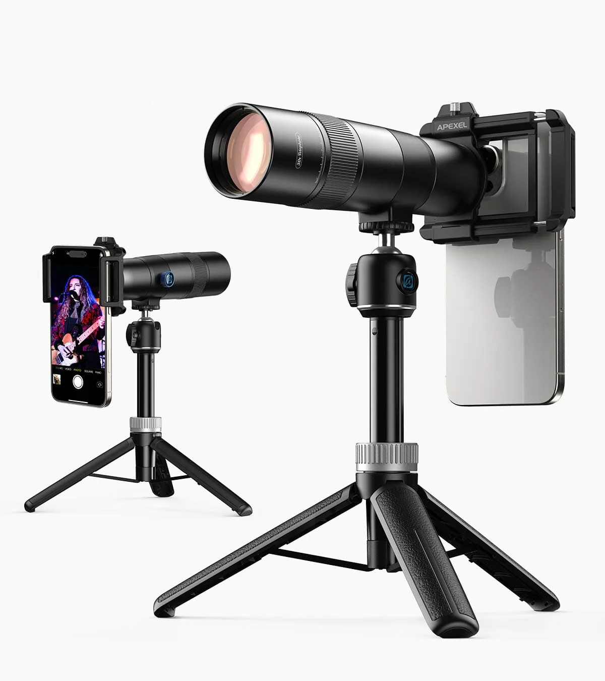 ［APEXEL］スマホ用望遠レンズ APL-T30X