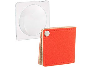 ［ビクセン］レクルールルーペ アプリコットオレンジ