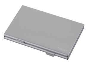 ［ナカバヤシ］Digio2 ダブルタイプメモリーカードケース MCC-1100SL シルバー