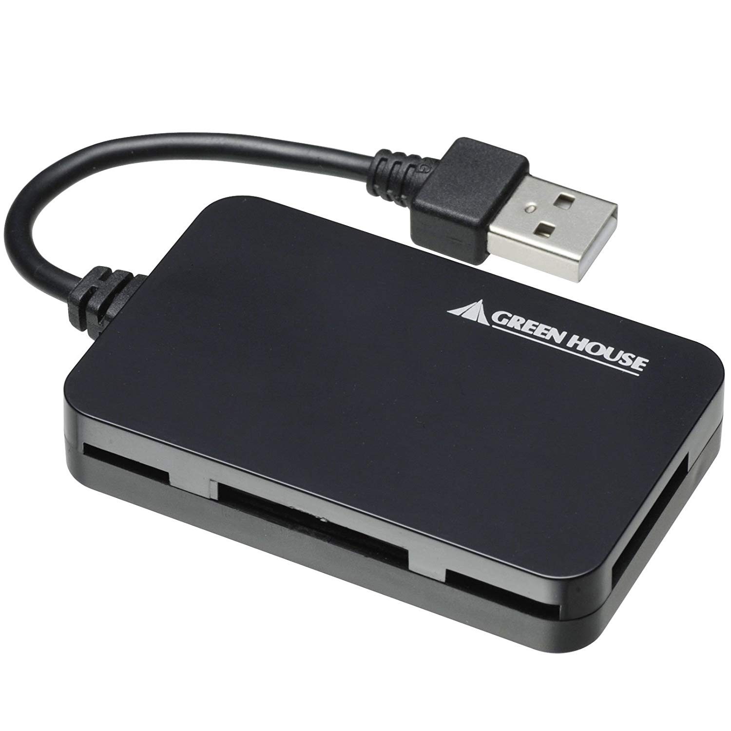 ［グリーンハウス］GH-CR45UHK カードリーダー
