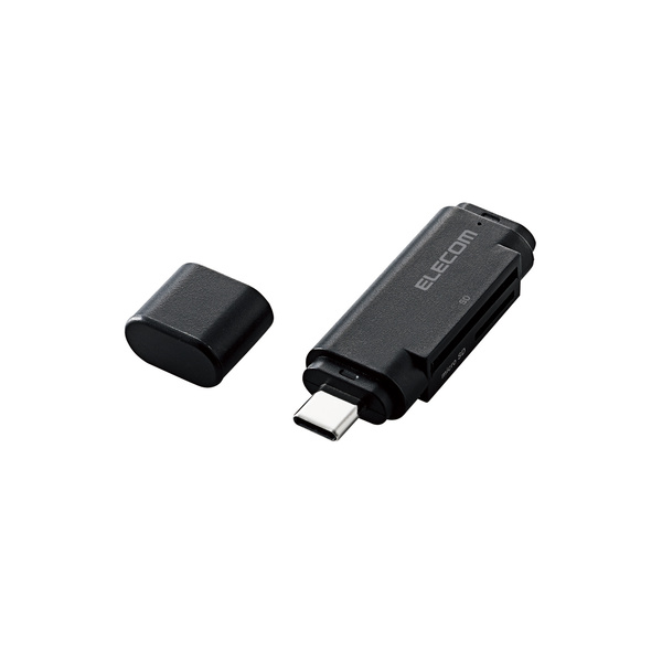 [エレコム] USB Type-Cメモリリーダライタ（スティックタイプ）MR3C-D011BK