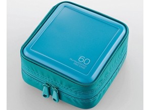 ［エレコム］CCD-HB60GN Blu-ray・CD・DVD対応ファスナーケース(60枚)