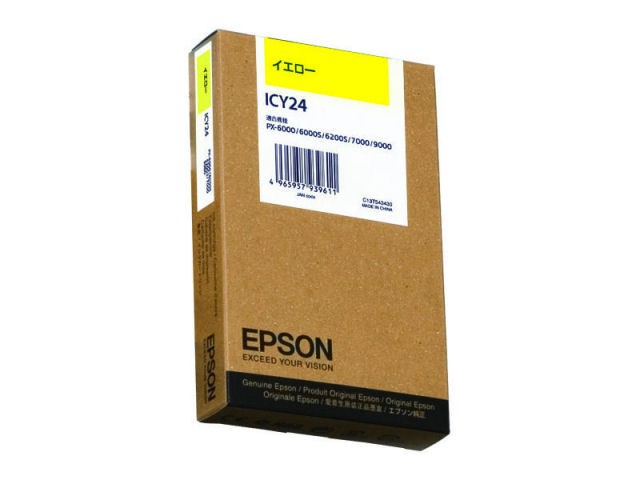 ［EPSON］インクカートリッジ (24) ICY24
