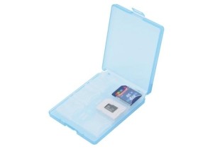 ［ETSUMI］E-5265 SDカードホルダー12 ブルー