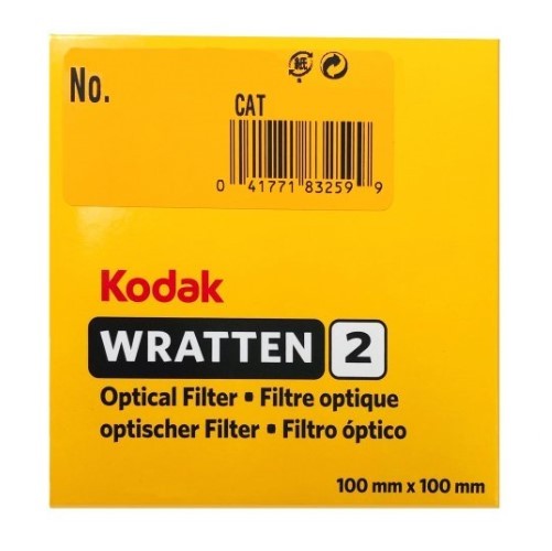 ［KODAK］ラッテン2フィルターNo58 100x100mmCAT1925627