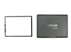 ［King・LARMOR］モニターフード＆ガラス保護フィルム SSHSP-TYPE-N （Df D5 D4 D4S D850 D810 D810A D800 D750 D600 D610 D7200 D7100用）