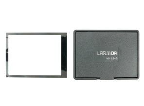 ［King・LARMOR］モニターフード＆ガラス保護フィルム SSHSP-TYPE-S （α7II α7RII α7SII α9 RX100 RX10 RX1用）