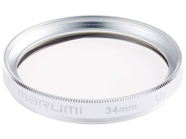 ［Marumi］UV 34ミリ 白枠