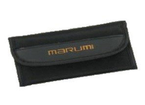 ［Marumi］フィルターソフトケース M ブラック