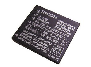 ［RICOH］リチャージャブルバッテリー DB-70
