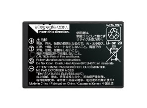 ［富士フイルム］充電式バッテリー NP-T125