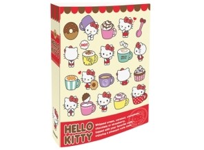 ［ナカバヤシ］NPK-160-4-2 KG判２段ポケットアルバム（KG判160枚収納タイプ） はがきアルバム ハローキティ カフェ