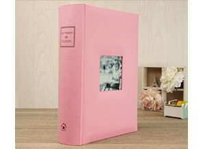 ［万丈］メガアルバム600 メゾンシリーズ ベビーピンク [8入]