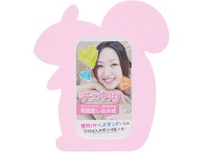 ［チクマ］CマットPUZ チェキ リス ピンク