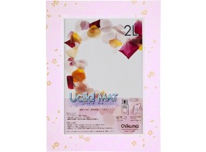 ［チクマ］Uclidマット 友禅 2L 薄桃色