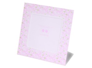［チクマ］ペーパーフォトスタンド ましかく フラワーピンク 5枚入り