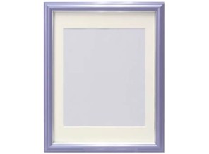 ［万丈］葬儀用カラー額 八○ パープル [10入]