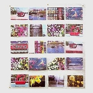 ［King］壁掛けフォトホルダー キャビネサイズ用 20枚入【在庫限り】