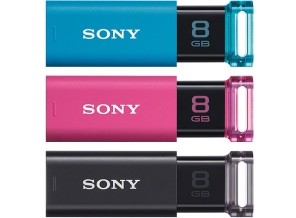 ［SONY］USBメモリー USM8GU 3C カラーミックスパック