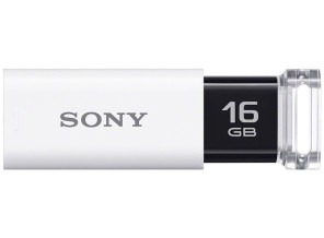 ［SONY］USBメモリー USM16GU W ホワイト