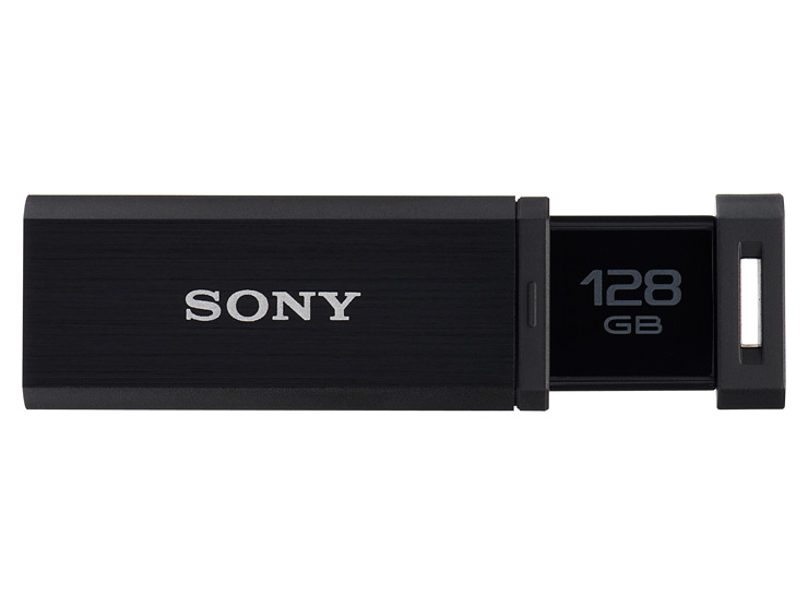 ［SONY］USBメモリー USM128GQX B