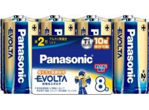 ［Panasonic］EVOLTA LR14EJ/8SW 単2形 8本パック